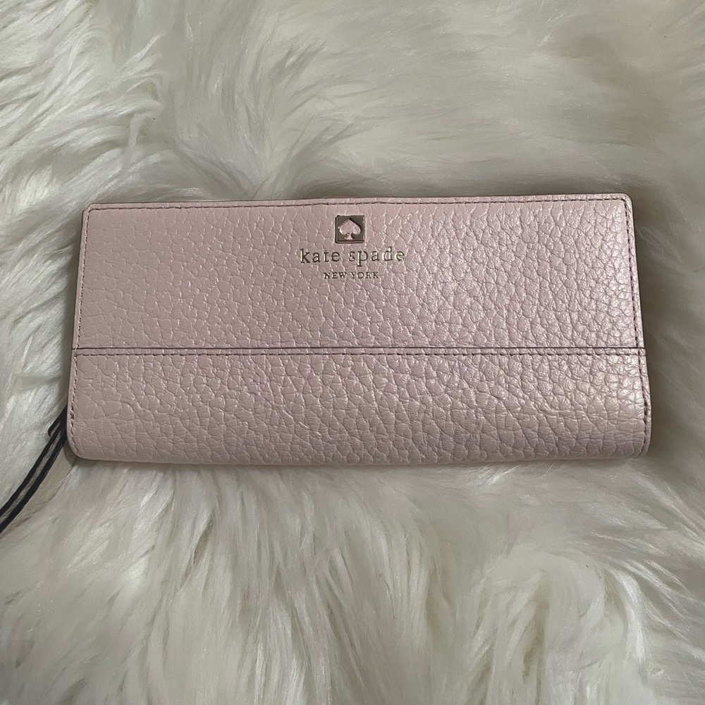 Kate Spade Blush Textured Wallet